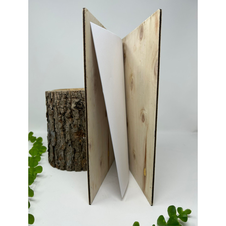 Personalisierte Speisekartenmappe 30x21 cm | RoArtizan