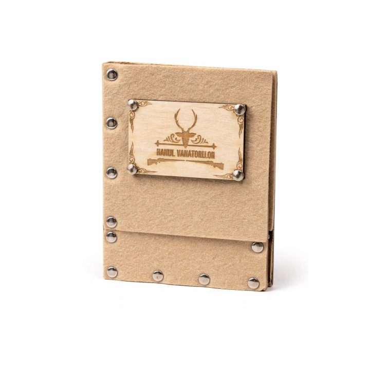 Wood & Felt Bill Presenter – Customizable
