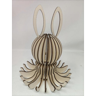 Osterhase Eierhalter aus Holz – Handgefertigt | RoArtizan