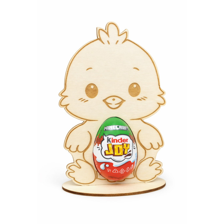 Wooden Chick – Personalized Kinder Egg Holder | RoArtizan