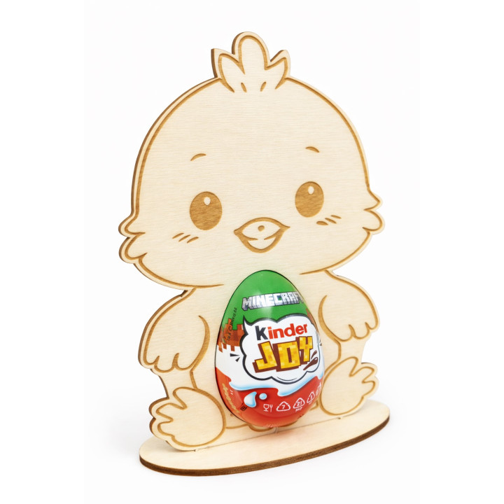 Wooden Chick – Personalized Kinder Egg Holder | RoArtizan