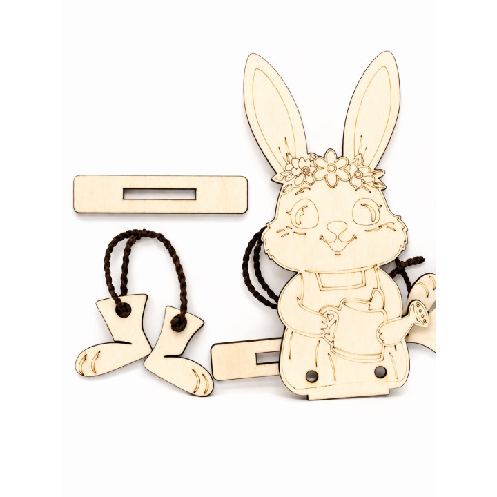 Wooden Bunny Creative Kit for Kids | RoArtizan