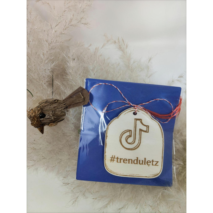 Wooden Martisor TikTok #trenduletz – laser engraved