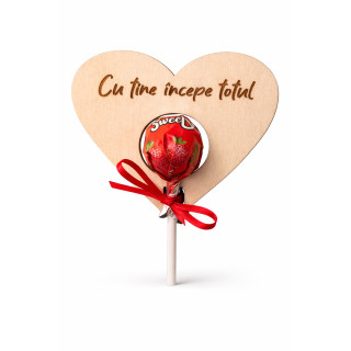 Wooden Heart Gift – With You Everything Begins | RoArtizan