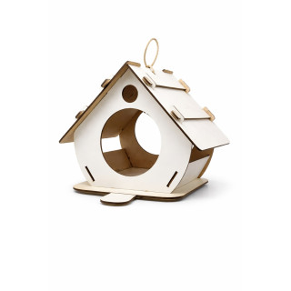 Decorative MDF Birdhouse – Handmade in Romania
